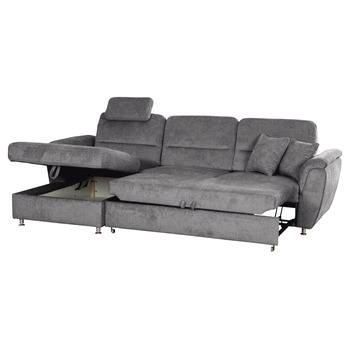 Sedacia súprava VIANA ľavá, tmavosivá 1