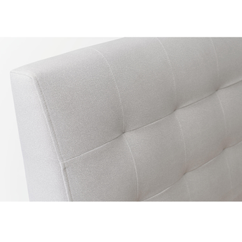 Polohovateľná posteľ s matracom VICTORIA svetlosivá, 180x200 cm 5