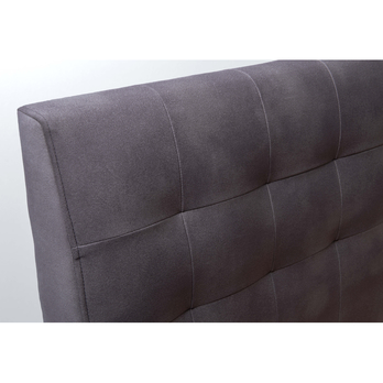 Polohovateľná posteľ s matracom VICTORIA sivohnedá, 100x200 cm 5