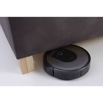 Polohovateľná posteľ s matracom VICTORIA sivohnedá, 100x200 cm 6