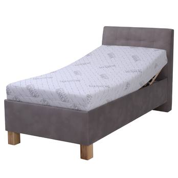 Polohovateľná posteľ s matracom VICTORIA taupe, 90x200 cm 1