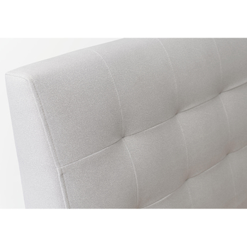 Polohovateľná posteľ s roštom VICTORIA svetlosivá, 90x200 cm 3