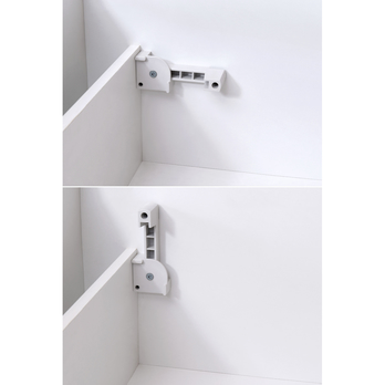 Polohovateľná posteľ s roštom VICTORIA sivomodrá, 90x200 cm 5