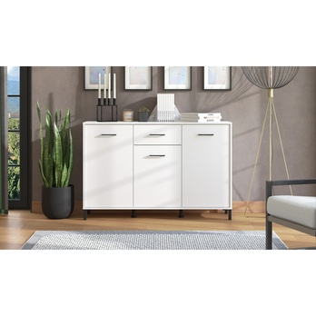 Komoda VIENNA 3 biela 1