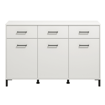 Komoda VIENNA biela, šírka 138 cm 2
