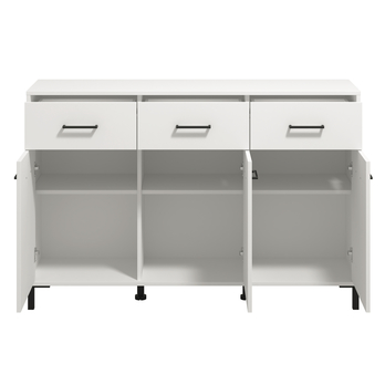 Komoda VIENNA biela, šírka 138 cm 3
