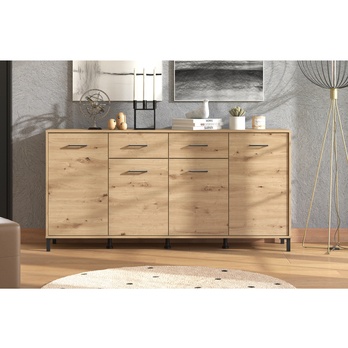 Komoda VIENNA dub artisan, šírka 183 cm 1