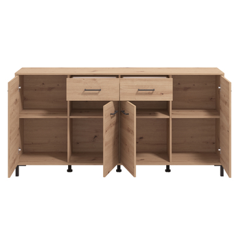 Komoda VIENNA dub artisan, šírka 183 cm 3