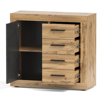 Komoda VILHELM 2 dub wotan/matera 2
