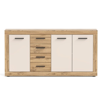 Komoda VILHELM 4 dub wotan/kašmírová 3