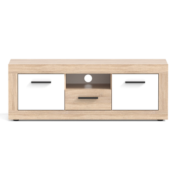 TV komoda VILHELM 6 dub sonoma/biela 3
