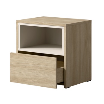 Nočný stolík VILLA dub barista/piesková 2