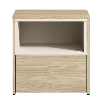 Nočný stolík VILLA dub barista/piesková 4
