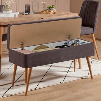 Jedálenská zostava VINA 11 antracitová/borovica atlantic 9