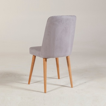 Jedálenská stolička VINA 2 sivá/borovica atlantic 2