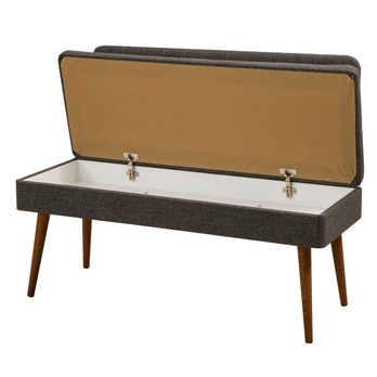Jedálenská zostava VINA 5 antracitová/orech 7