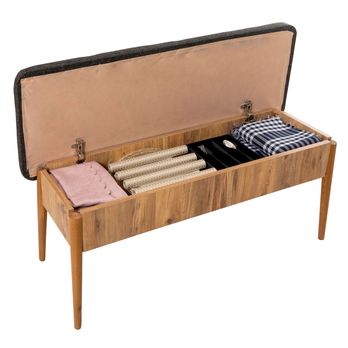 Jedálenská zostava VINA 6 antracitová/borovica atlantic 5