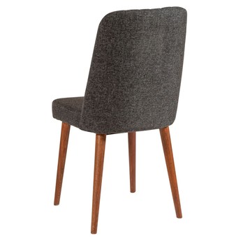 Jedálenská zostava VINA 6 antracitová/orech 2