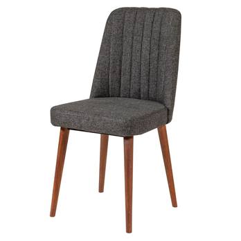 Jedálenská zostava VINA 6 antracitová/orech 3