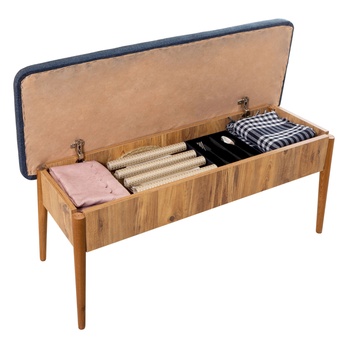 Jedálenská zostava VINA 8 tmavomodrá/borovica atlantic 6