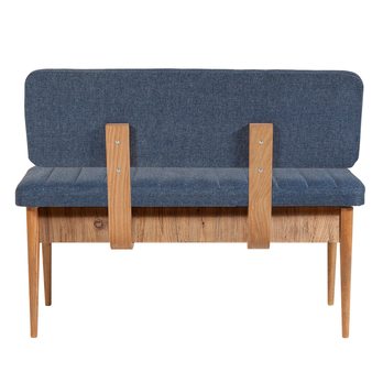 Jedálenská zostava VINA 8 tmavomodrá/borovica atlantic 8