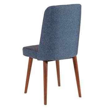 Jedálenská zostava VINA 8 tmavomodrá/orech 11