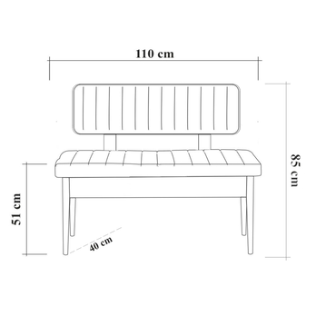 Jedálenská zostava VINA 8 tmavomodrá/orech 17
