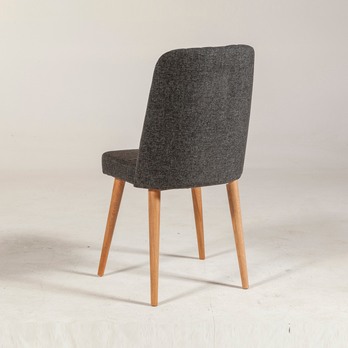 Jedálenská stolička VINA antracitová/borovica atlantic 2