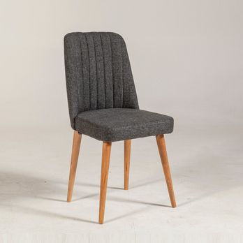 Jedálenská stolička VINA antracitová/borovica atlantic 1