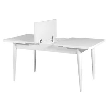 Jedálenský stôl VINA biela 3