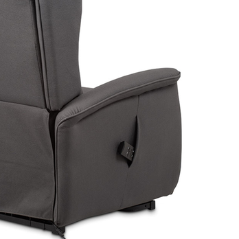 Relaxačné TV kreslo  VINCENT antracitová 12