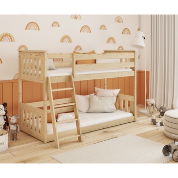 Poschodová posteľ VINEK borovica, 80x180 cm 1