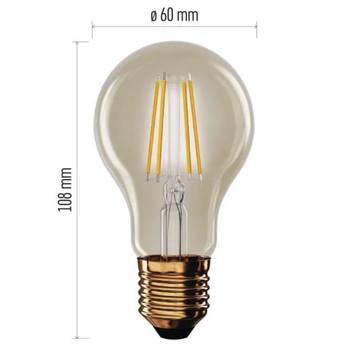 LED žiarovka VINTAGE Z55032 E27, 4,5W, teplá biela 2