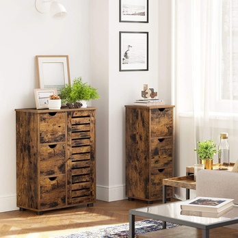 Kúpeľňová skrinka VINTAGE hnedá 5