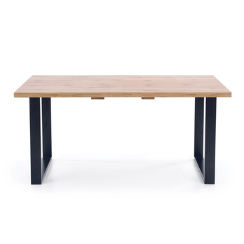 Jedálenský stôl VINUM 135 dub wotan/čierna 3