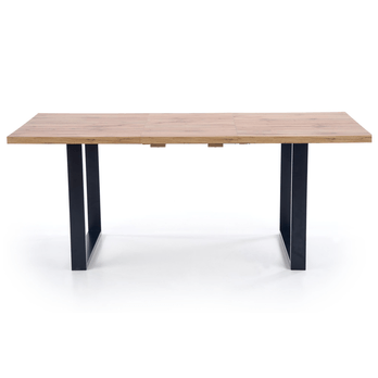 Jedálenský stôl VINUM 160 dub wotan/čierna 4