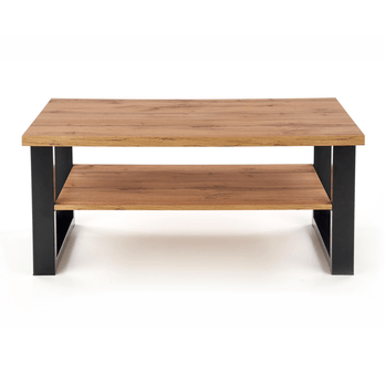 Konferenčný stolík  VINUM dub wotan/čierna 1