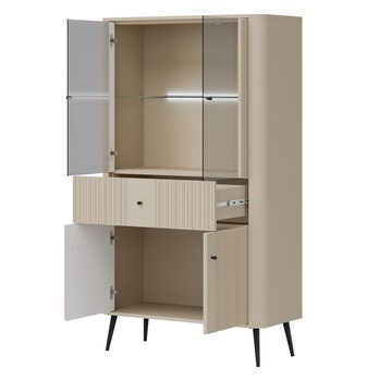 Vitrína VIOS 07 kašmírová 2