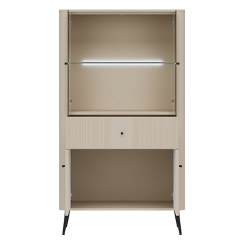 Vitrína VIOS 07 kašmírová 4