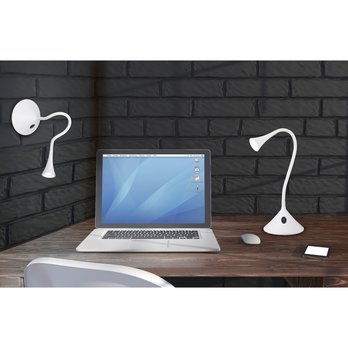 Stolná LED lampa VIPER biela 1