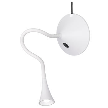 Stolná LED lampa VIPER biela 2