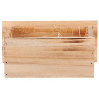 Obal na kvetináč VIRGIL drevo, šírka 20 cm 5