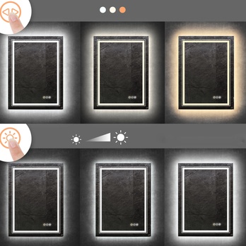 Zrkadlo VIRU strieborná 2