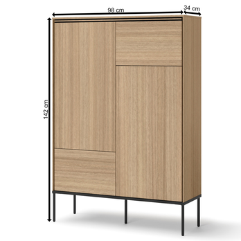 Komoda VISSO VI-02 dub linear 4