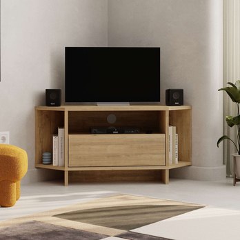 TV stolík VIVA prírodný dub 1