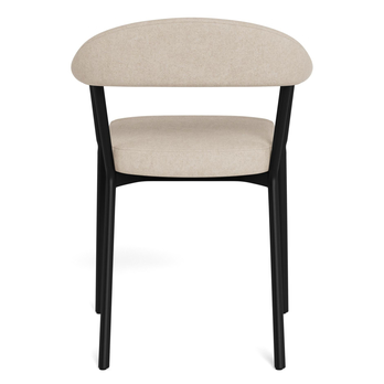 Jedálenská stolička VIVI piesková/matná čierna 3