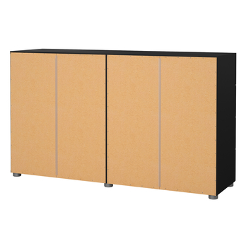 Dvojitá komoda VIVIEN III matná čierna 6