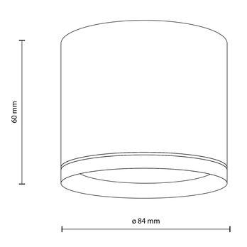 Stropné svietidlo VIVO biela 7
