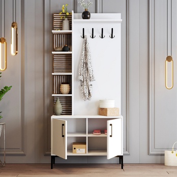 Predsieňová zostava VIYAN 1 biela 2