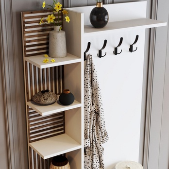 Predsieňová zostava VIYAN 1 biela 4